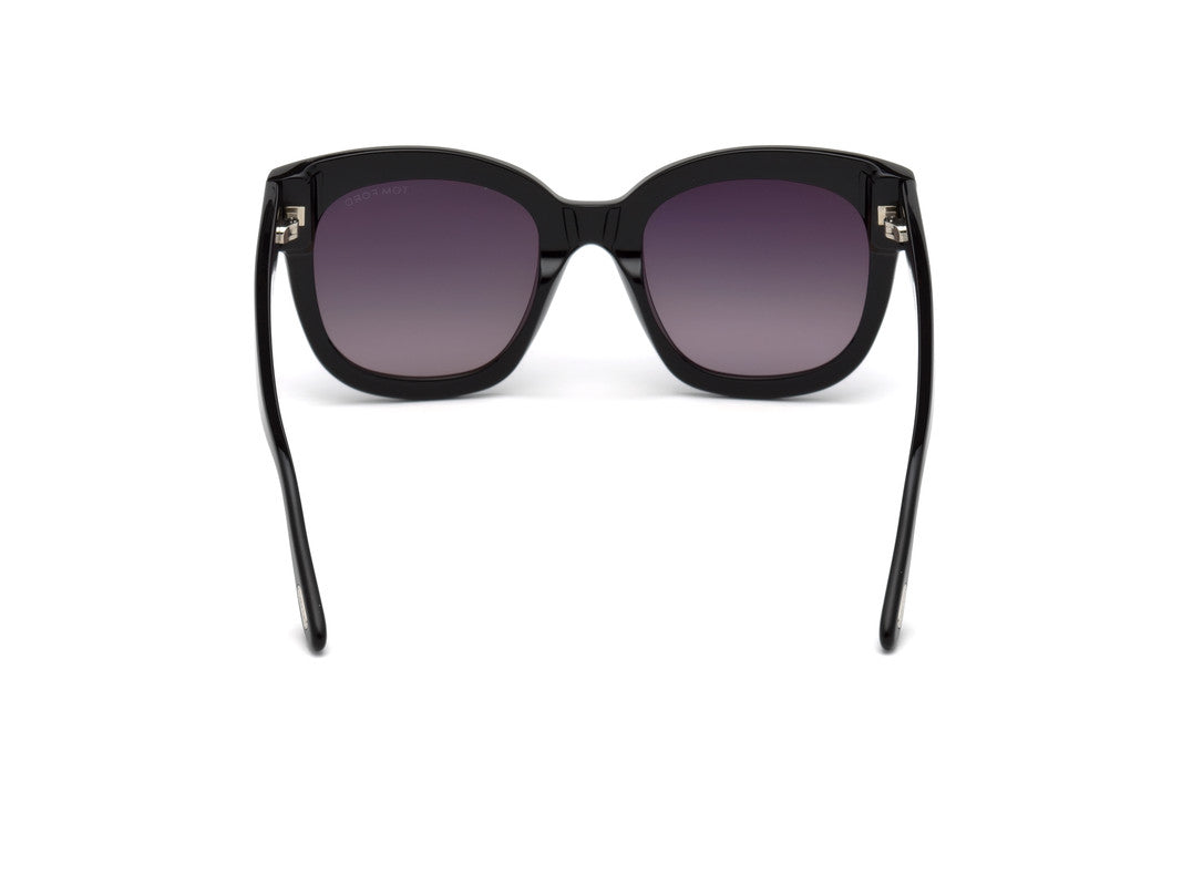 Shiny Black Female Sunglasses Tom Ford 664689929290