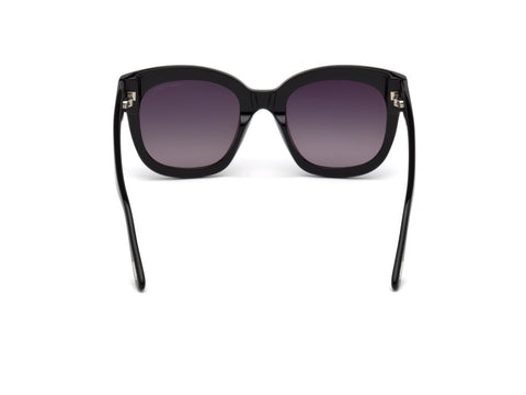 Shiny Black Female Sunglasses Tom Ford 664689929290