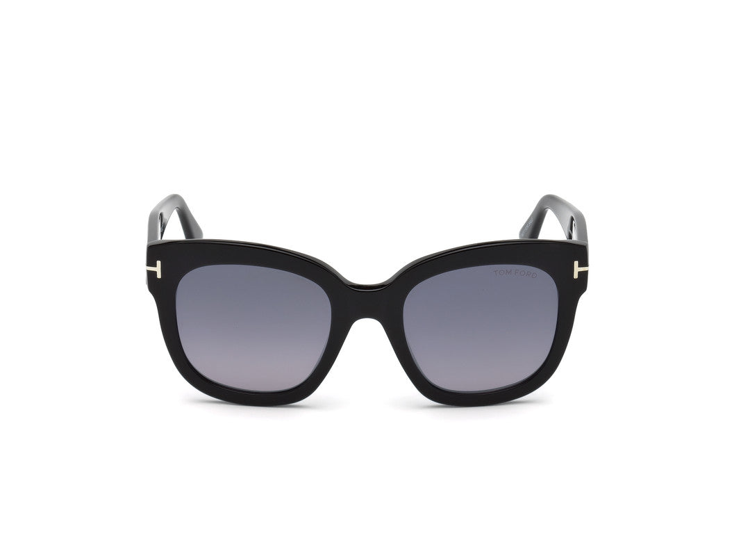 Shiny Black Female Sunglasses Tom Ford 664689929290