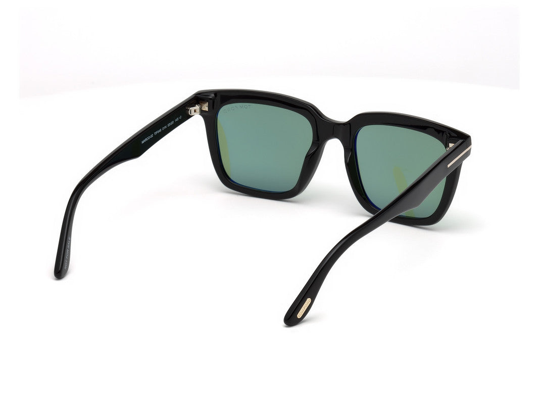 Shiny Black Male Sunglasses Tom Ford 664689980123