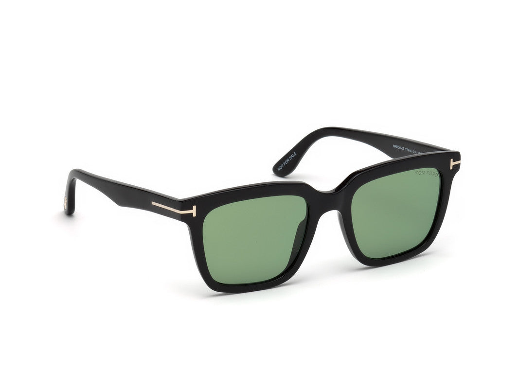 Shiny Black Male Sunglasses Tom Ford 664689980123