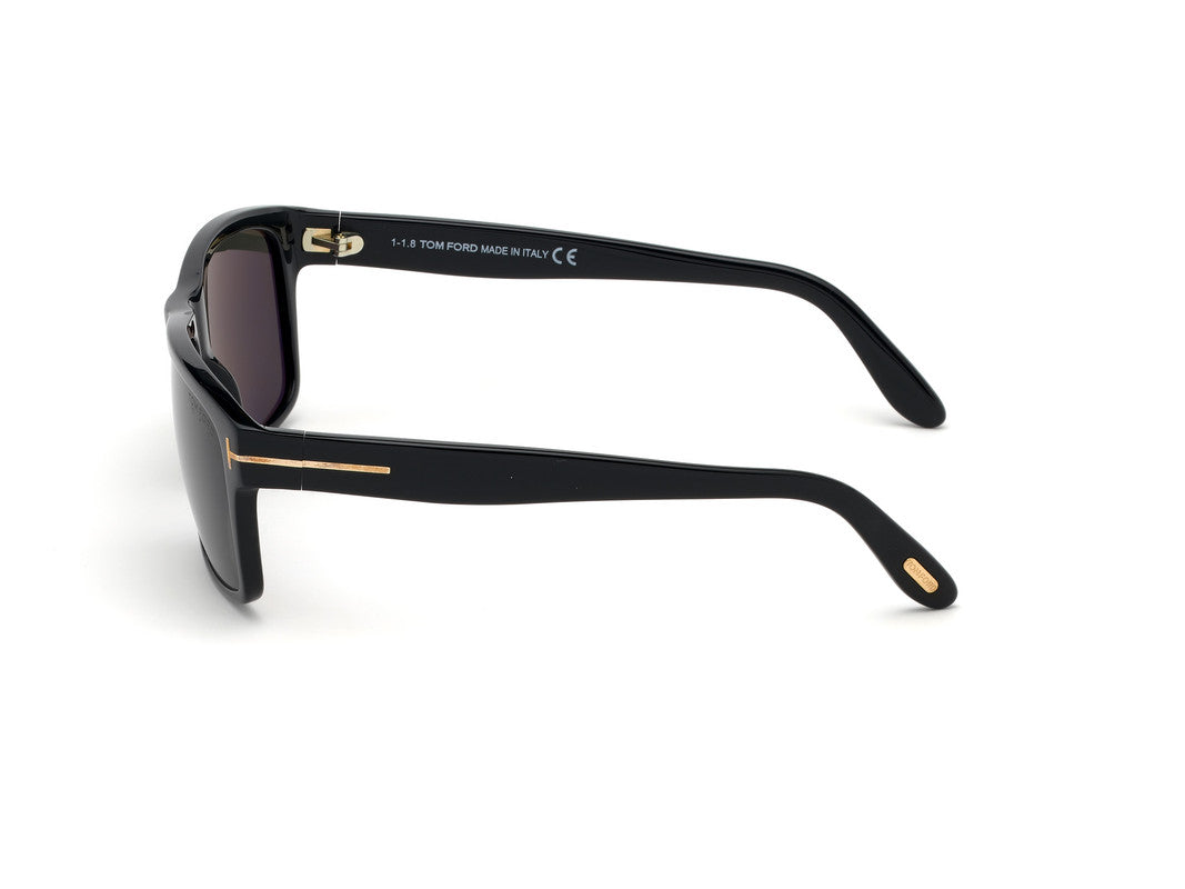 Shiny Black Male Sunglasses Tom Ford 889214007513