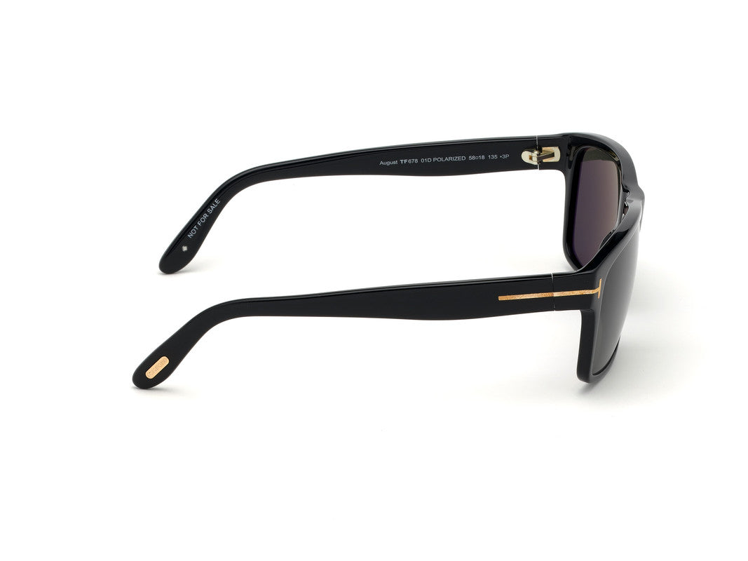 Shiny Black Male Sunglasses Tom Ford 889214007513