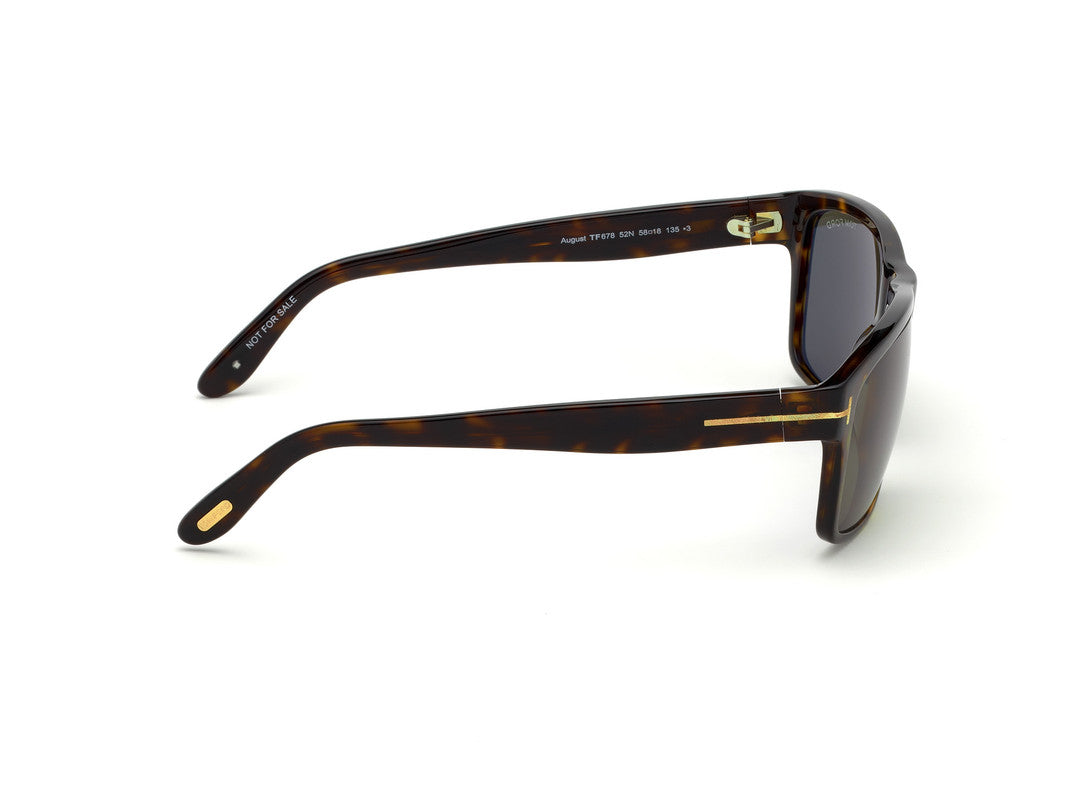 Dark Havana Male Sunglasses Tom Ford 889214007551