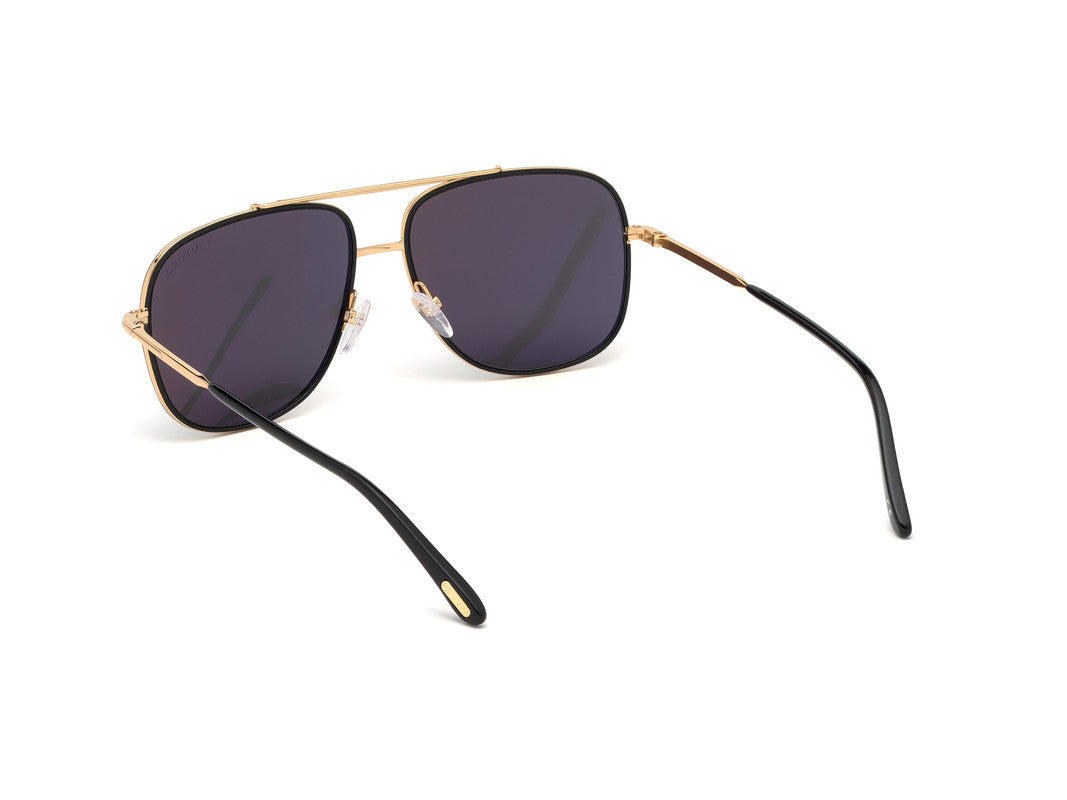 Shiny Deep Gold Male Sunglasses Tom Ford 889214027771