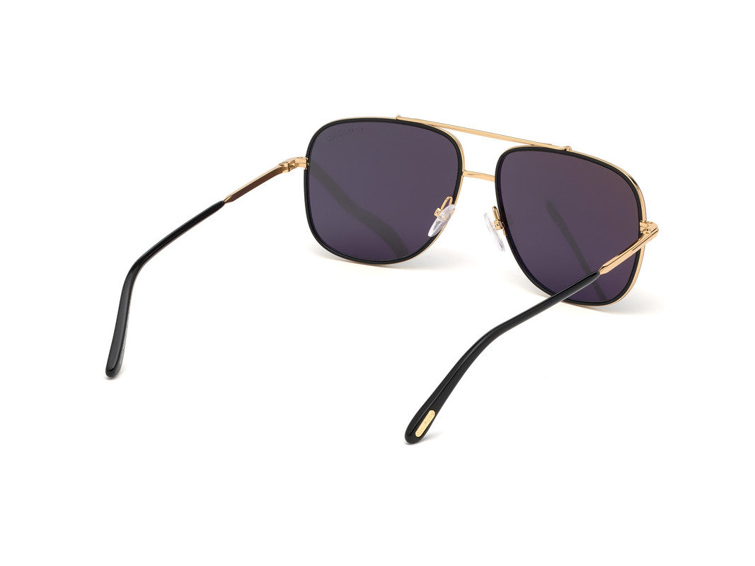 Shiny Deep Gold Male Sunglasses Tom Ford 889214027771