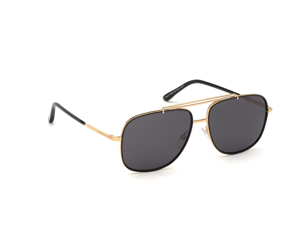 Shiny Deep Gold Male Sunglasses Tom Ford 889214027771