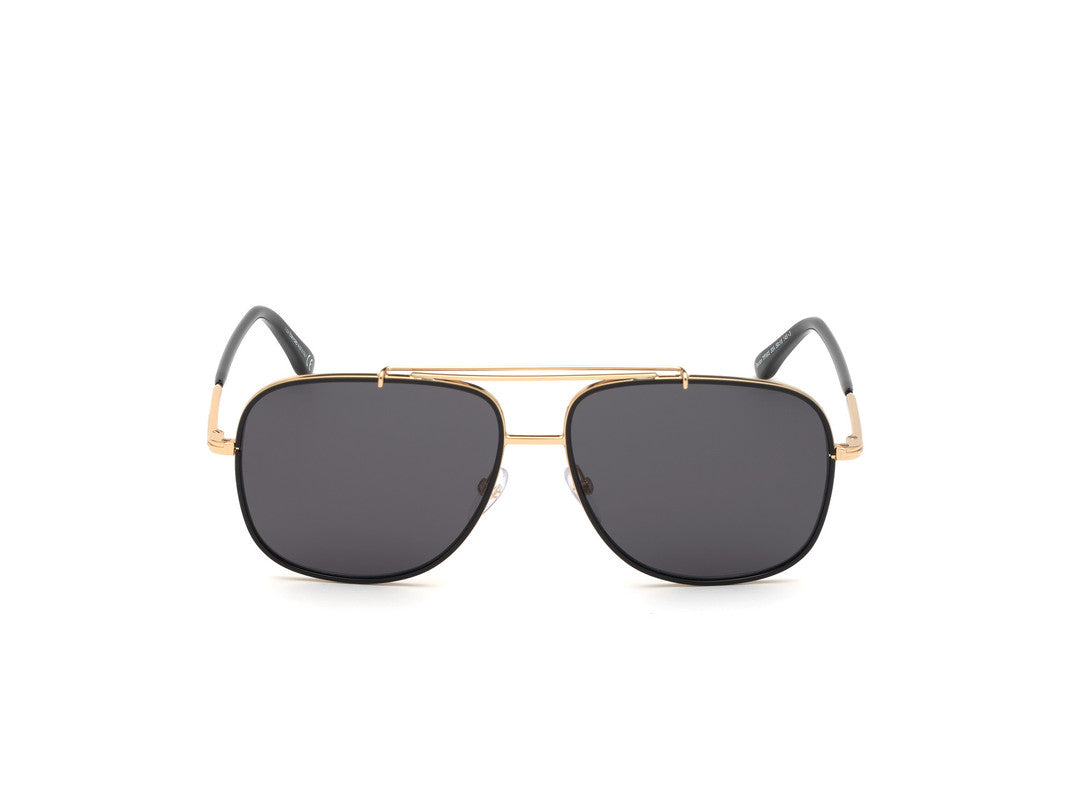 Shiny Deep Gold Male Sunglasses Tom Ford 889214027771