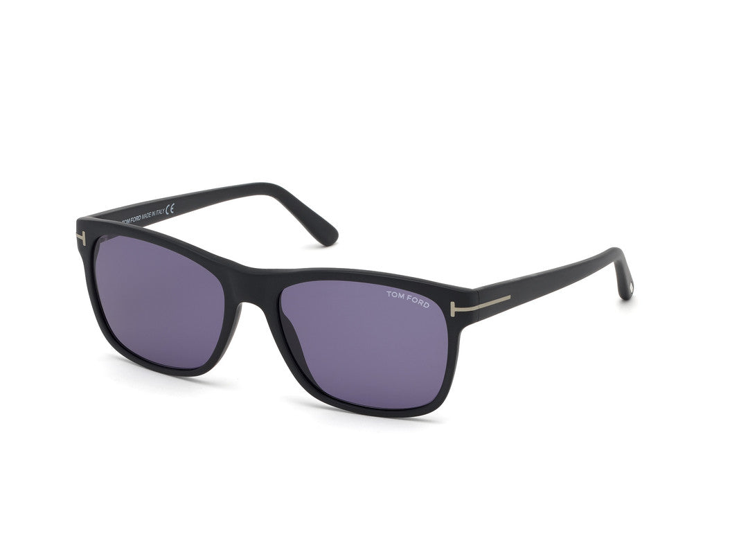 Matte Black Male Sunglasses Tom Ford 889214028426