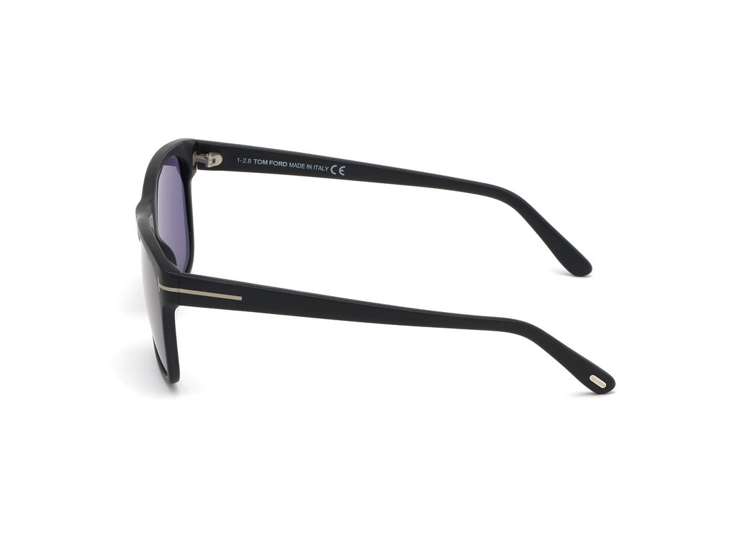 Matte Black Male Sunglasses Tom Ford 889214028426