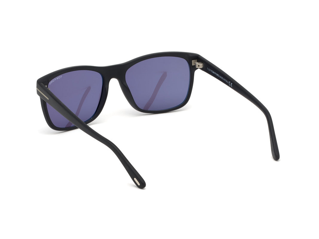 Matte Black Male Sunglasses Tom Ford 889214028426