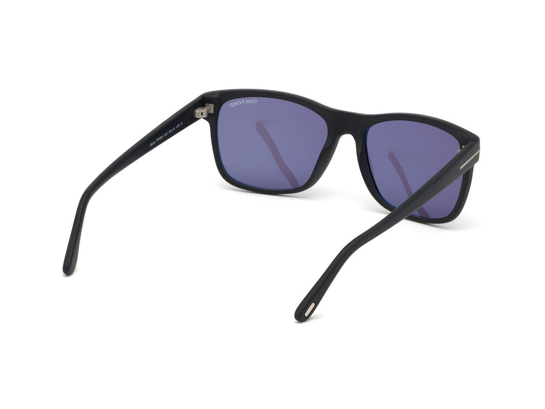 Matte Black Male Sunglasses Tom Ford 889214028426