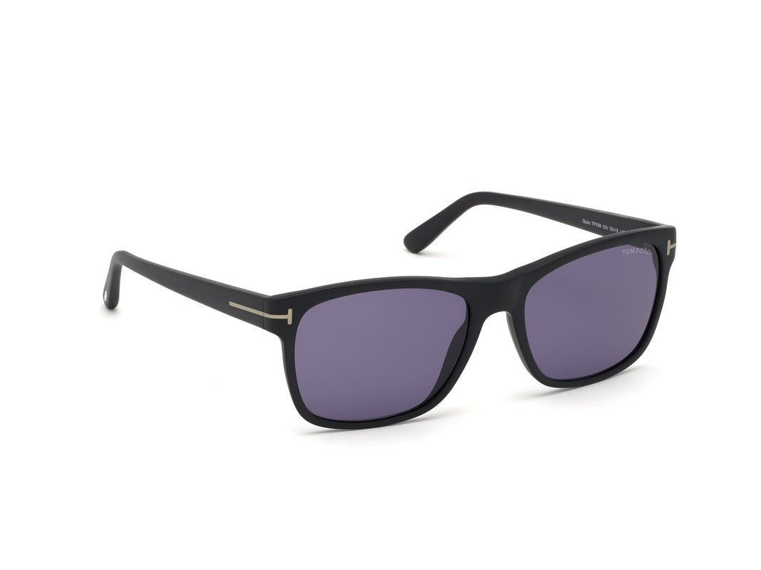 Matte Black Male Sunglasses Tom Ford 889214028426