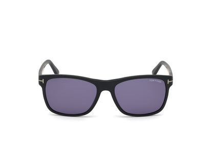 Matte Black Male Sunglasses Tom Ford 889214028426