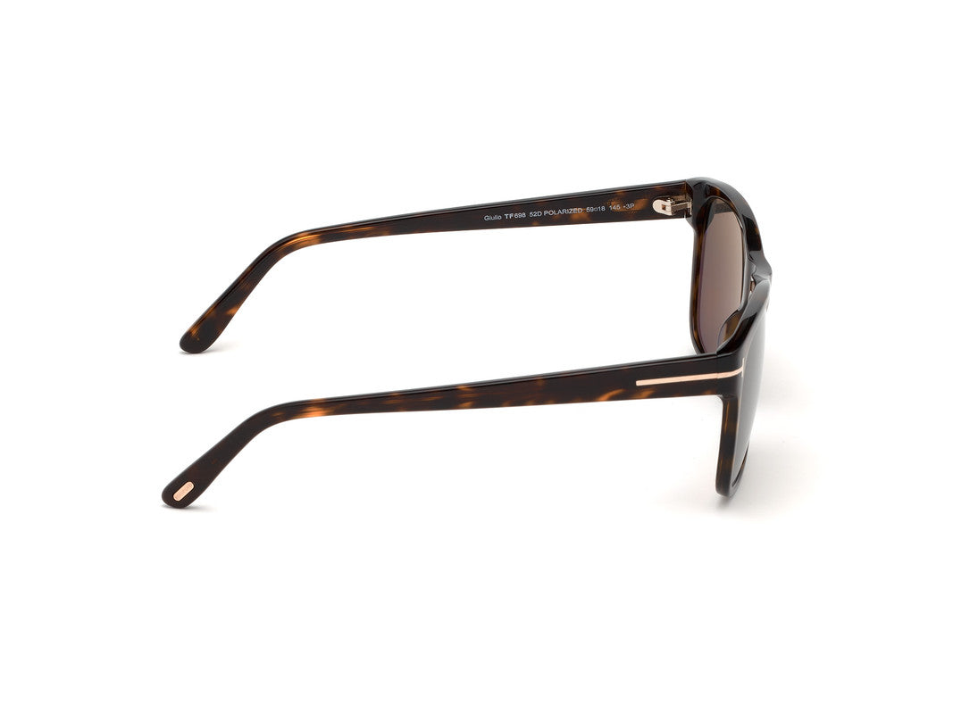 Dark Havana Male Sunglasses Tom Ford 889214028501