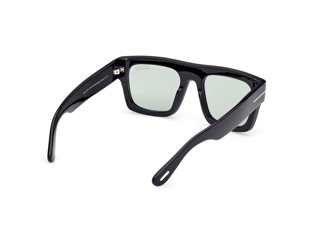 Shiny Black Male Sunglasses Tom Ford 889214551740