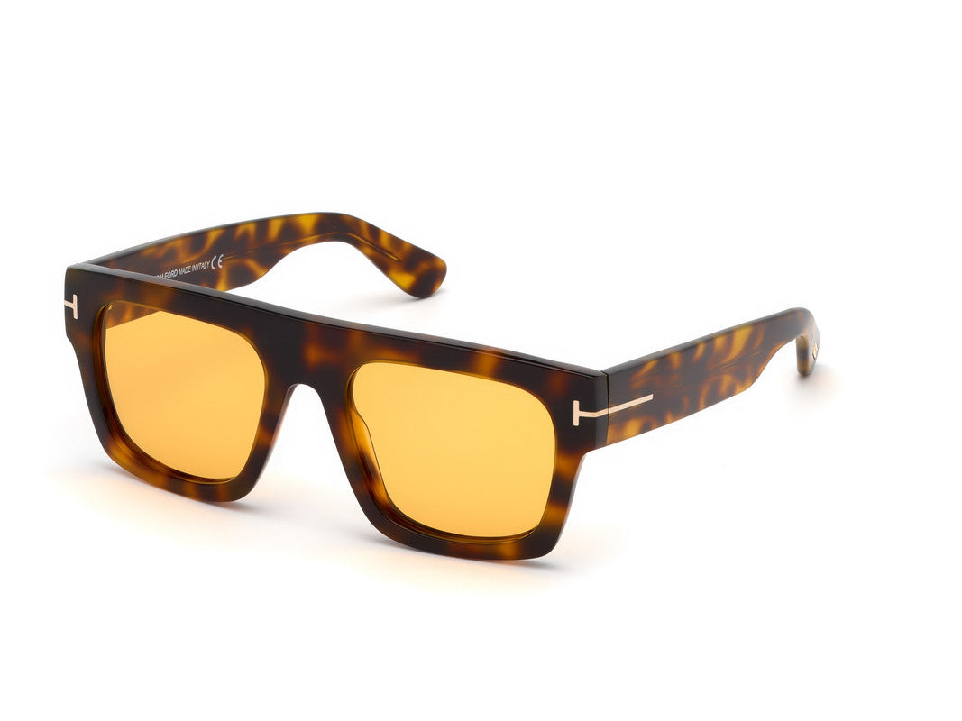 Blonde Havana Male Sunglasses Tom Ford 889214029638