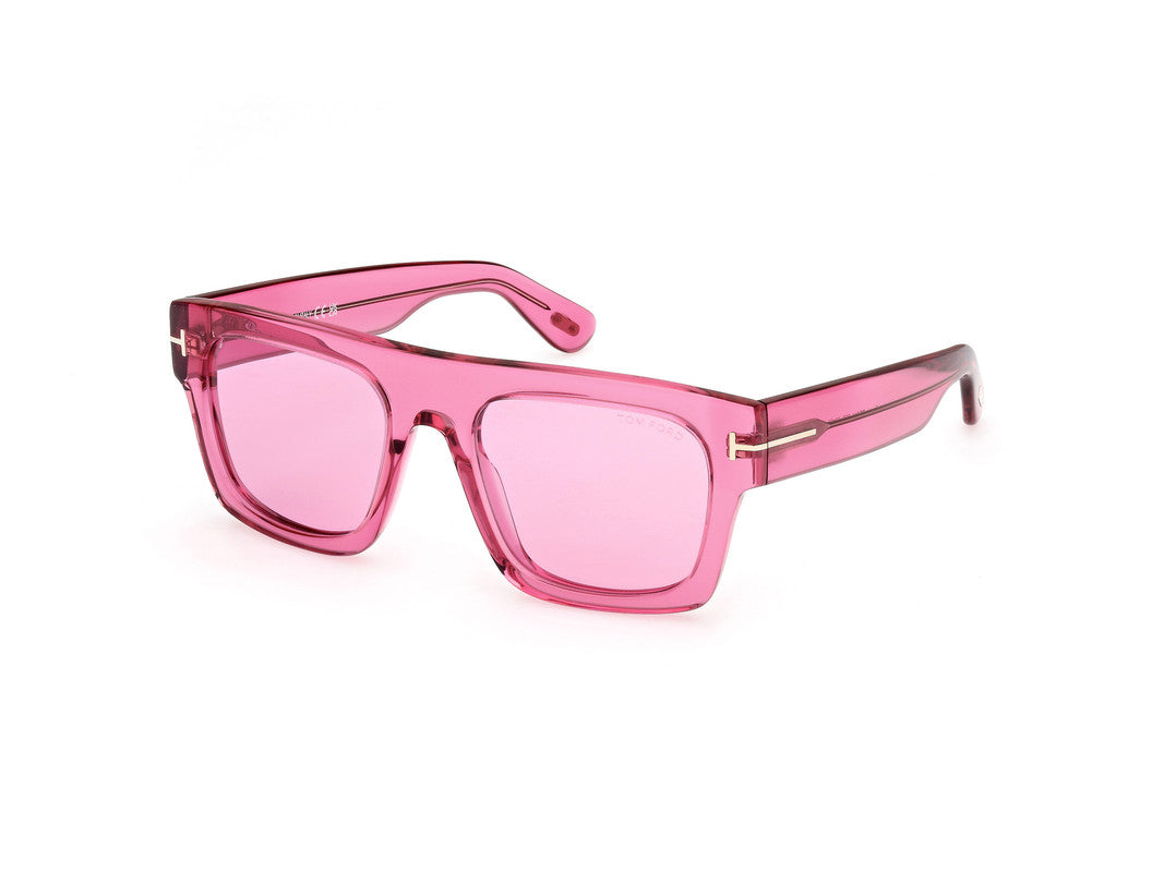 Shiny Dark Fuxia Male Sunglasses Tom Ford 889214404534