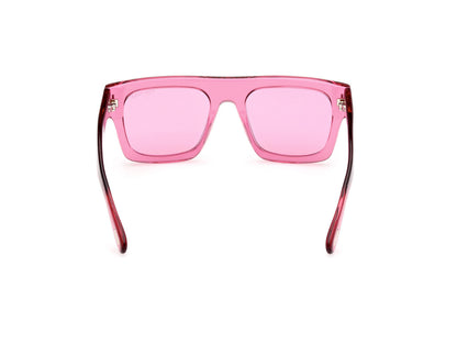 Shiny Dark Fuxia Male Sunglasses Tom Ford 889214404534