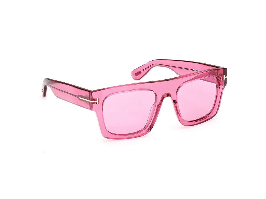 Shiny Dark Fuxia Male Sunglasses Tom Ford 889214404534