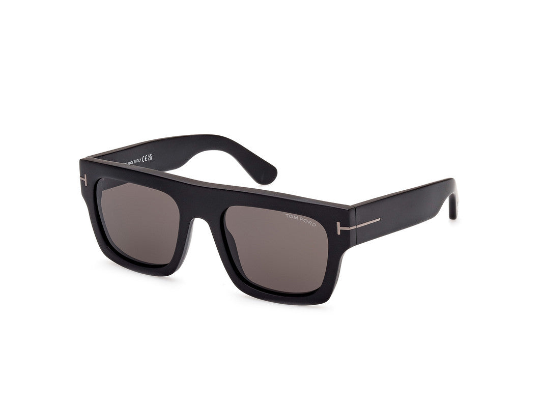 Matte Black Male Sunglasses Tom Ford 889214368386