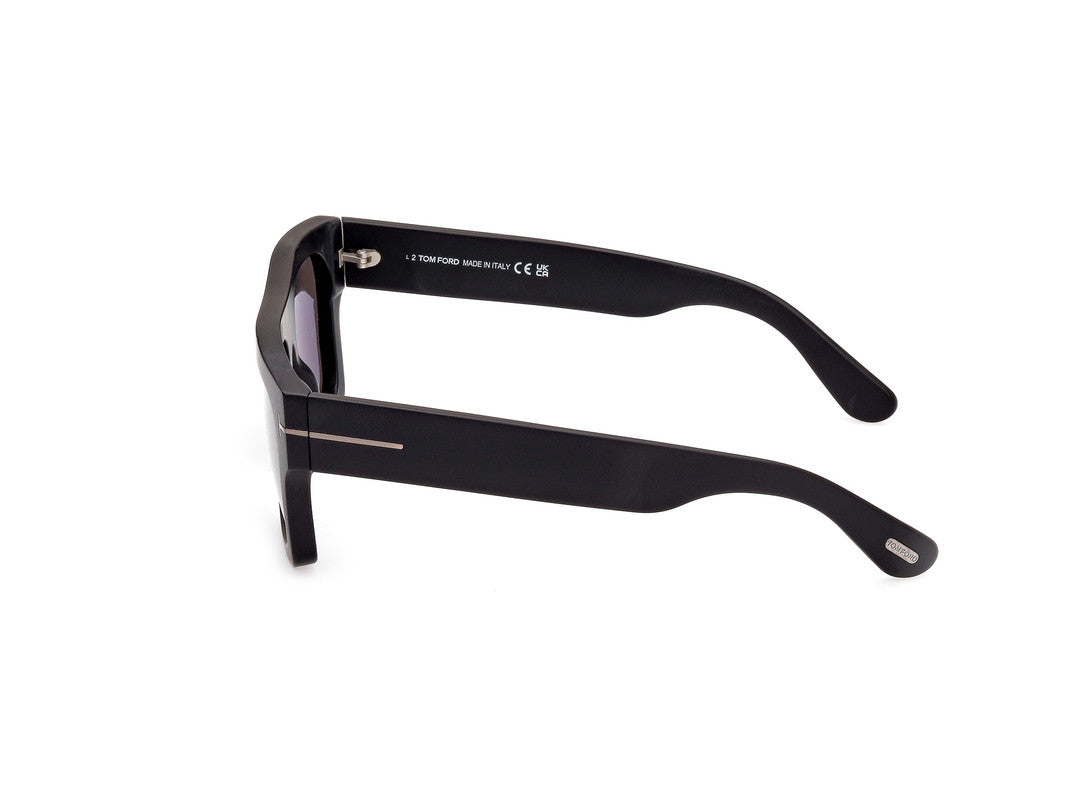 Matte Black Male Sunglasses Tom Ford 889214368386