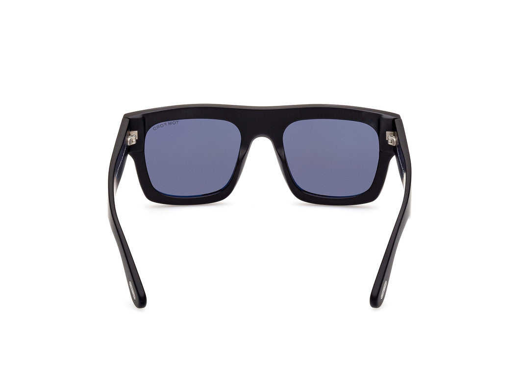 Matte Black Male Sunglasses Tom Ford 889214368386