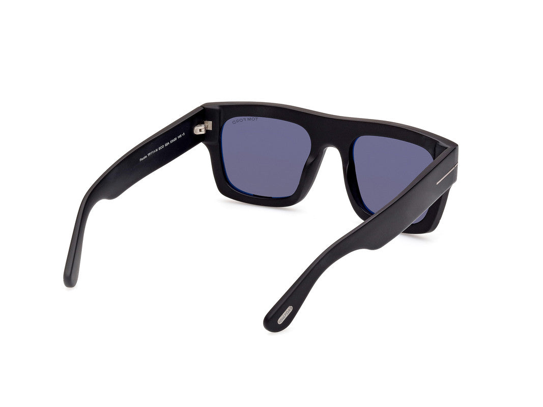 Matte Black Male Sunglasses Tom Ford 889214368386