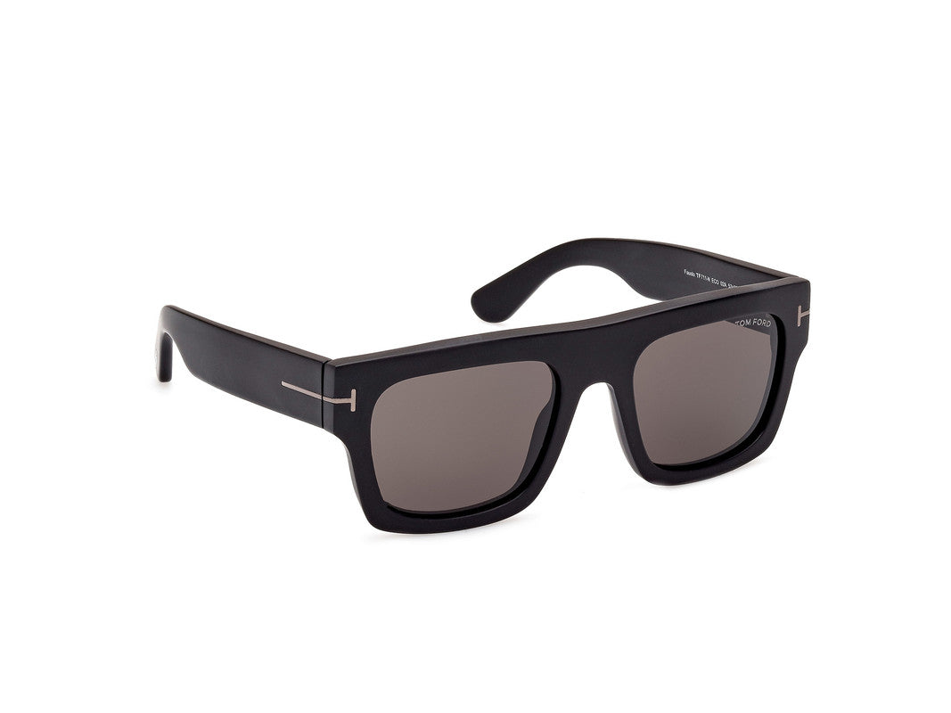 Matte Black Male Sunglasses Tom Ford 889214368386