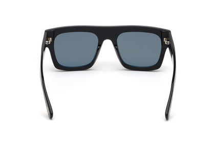 Shiny Black Smoke Male Sunglasses Tom Ford 889214029614