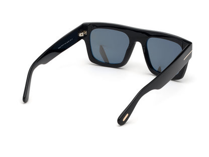 Shiny Black Smoke Male Sunglasses Tom Ford 889214029614