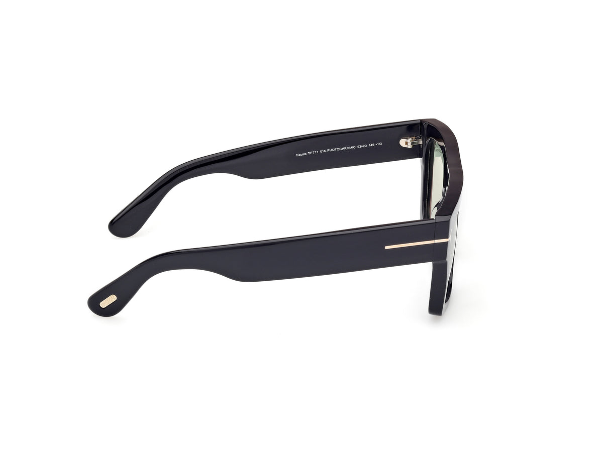Shiny Black Green Male Sunglasses Tom Ford 889214551740