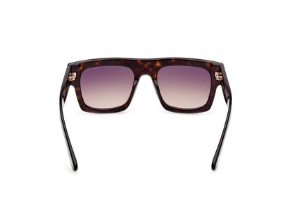 Dark Havana Gradient Brown Male Sunglasses Tom Ford 889214369024