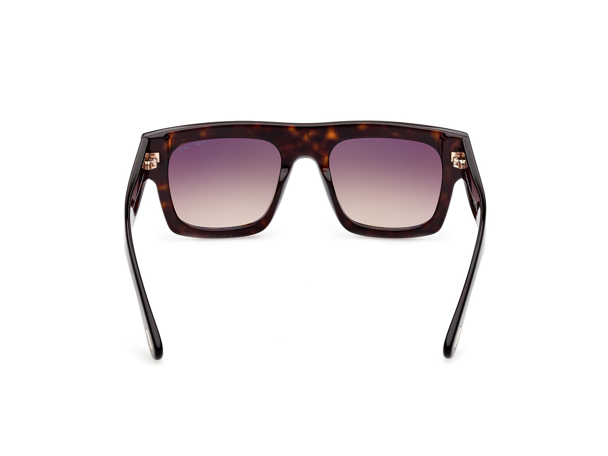 Dark Havana Gradient Brown Male Sunglasses Tom Ford 889214369024