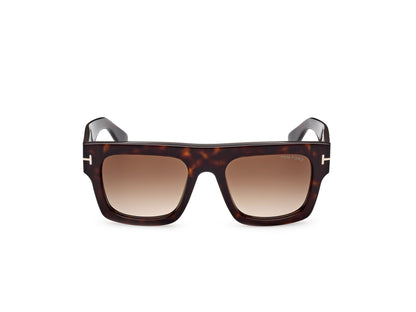 Dark Havana Gradient Brown Male Sunglasses Tom Ford 889214369024