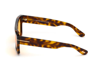Havana Brown Male Sunglasses Tom Ford 889214029638