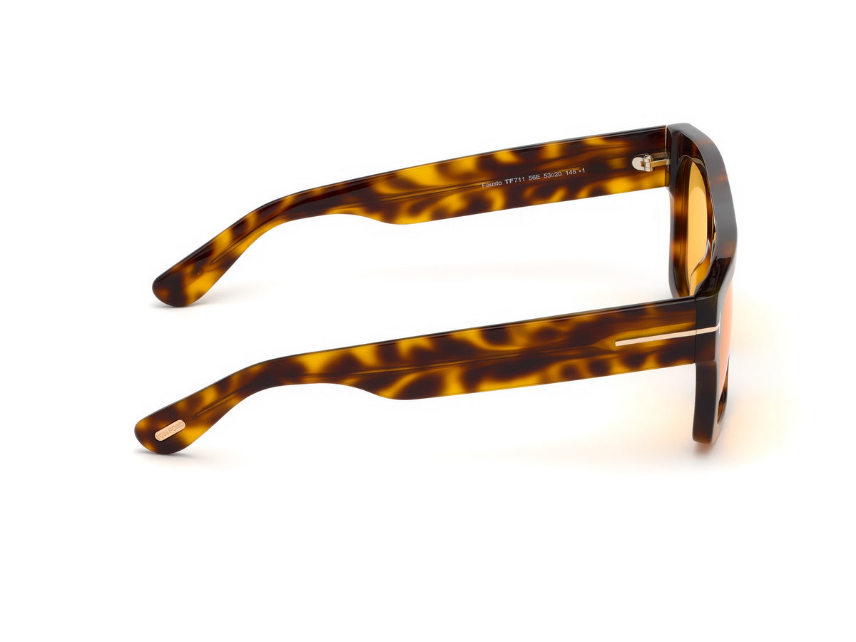 Havana Brown Male Sunglasses Tom Ford 889214029638