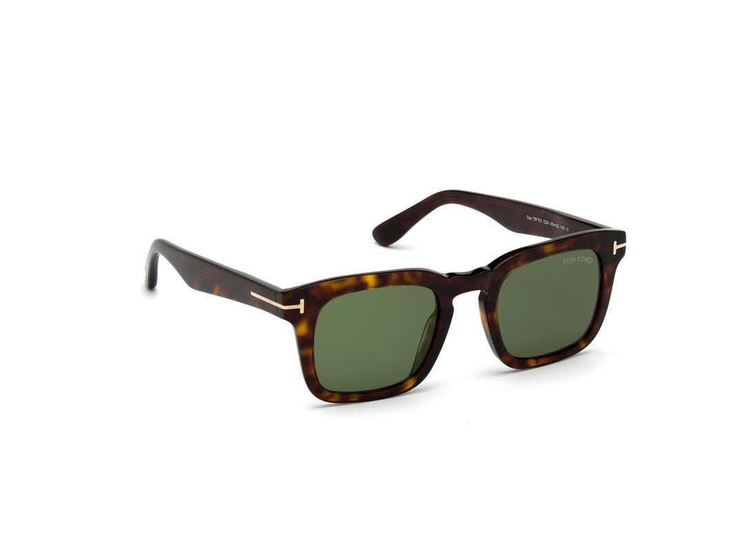 Dark Havana Male Sunglasses Tom Ford 889214095909