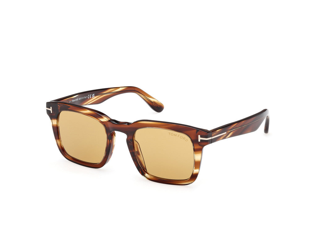 Blonde Havana Male Sunglasses Tom Ford 889214551924