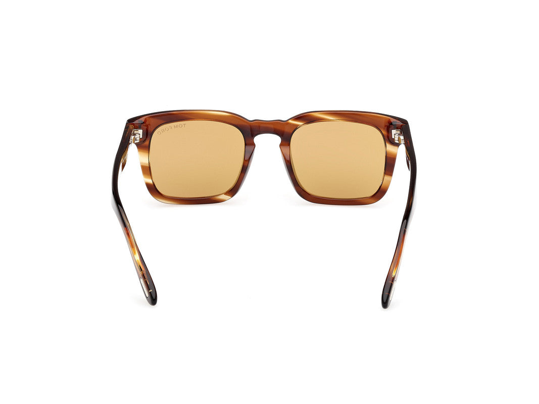 Blonde Havana Male Sunglasses Tom Ford 889214551924