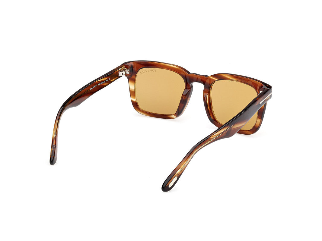 Blonde Havana Male Sunglasses Tom Ford 889214551924