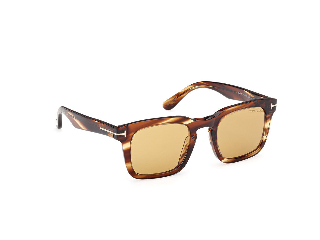 Blonde Havana Male Sunglasses Tom Ford 889214551924