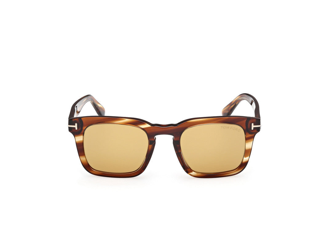 Blonde Havana Male Sunglasses Tom Ford 889214551924