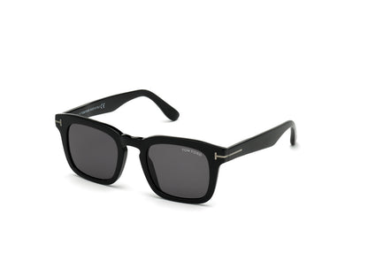 Shiny Black Male Sunglasses Tom Ford 889214095985
