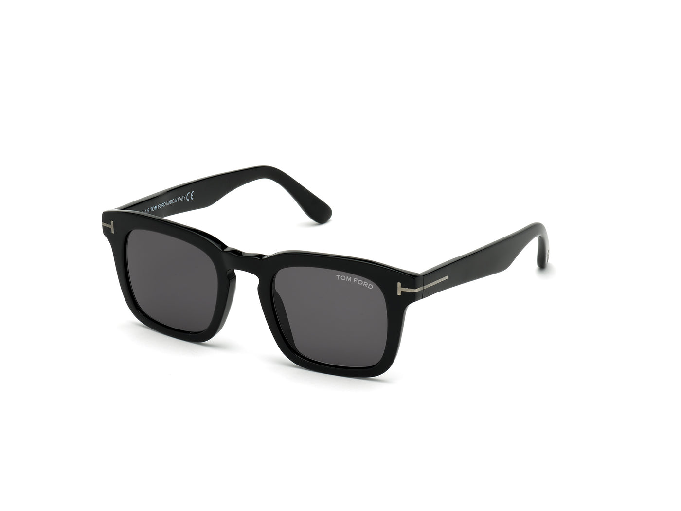 Shiny Black Male Sunglasses Tom Ford 889214095978