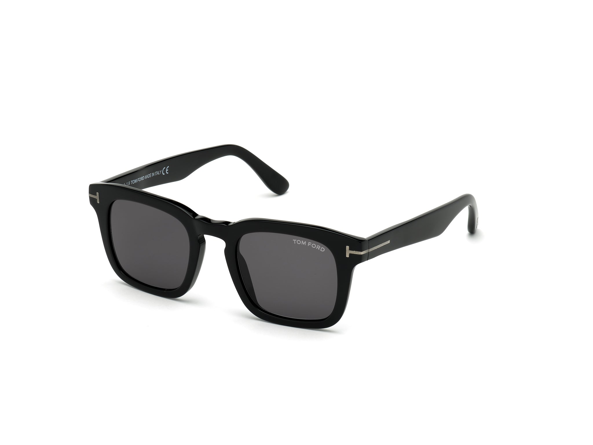Shiny Black Male Sunglasses Tom Ford 889214095978