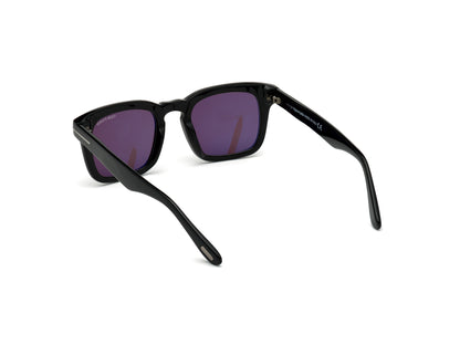 Shiny Black Male Sunglasses Tom Ford 889214095978