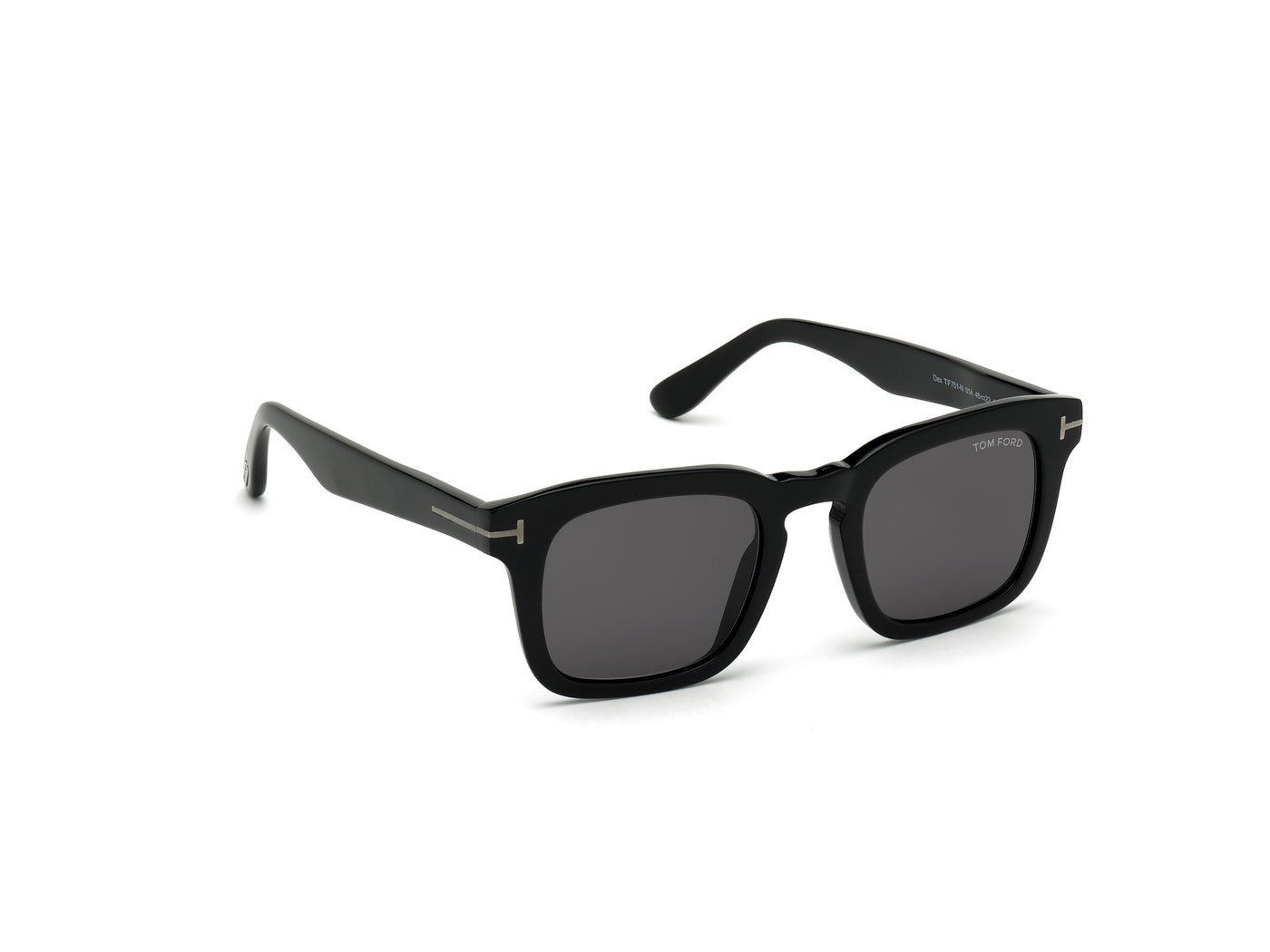Shiny Black Male Sunglasses Tom Ford 889214095978