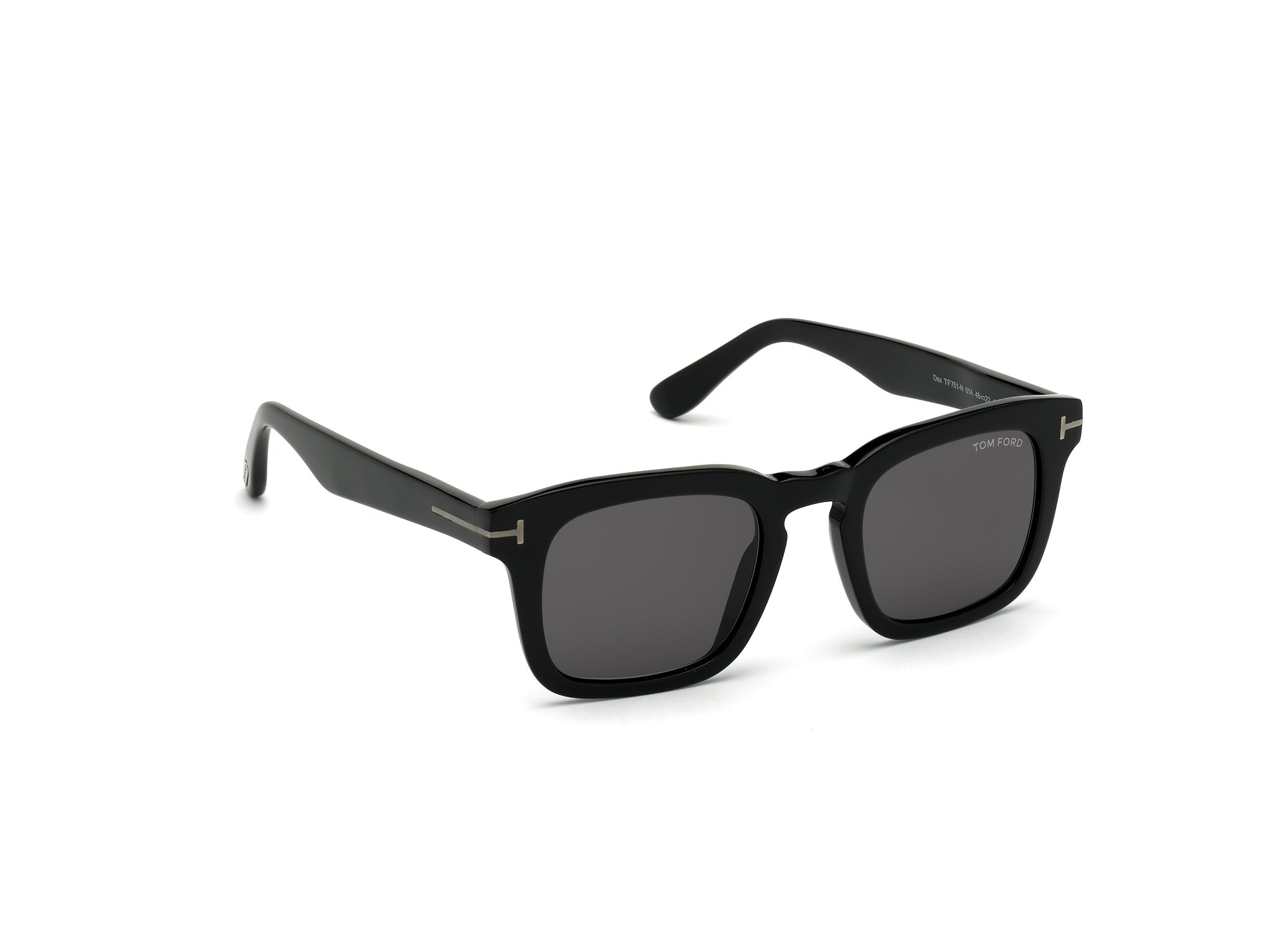 Shiny Black Male Sunglasses Tom Ford 889214095978