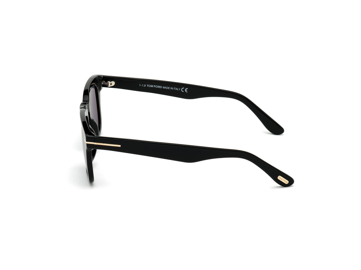 Shiny Black Blue Male Sunglasses Tom Ford 889214095893 889214095930